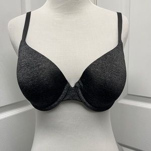 Victoria’s Secret Gray Uplift Semi Demi Padded Bra